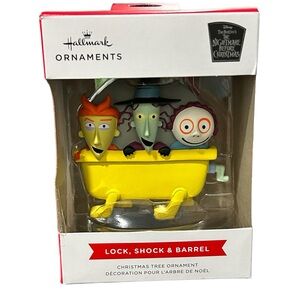 Hallmark Disney Tim Burton's The Nightmare Before Christmas Lock Ornament